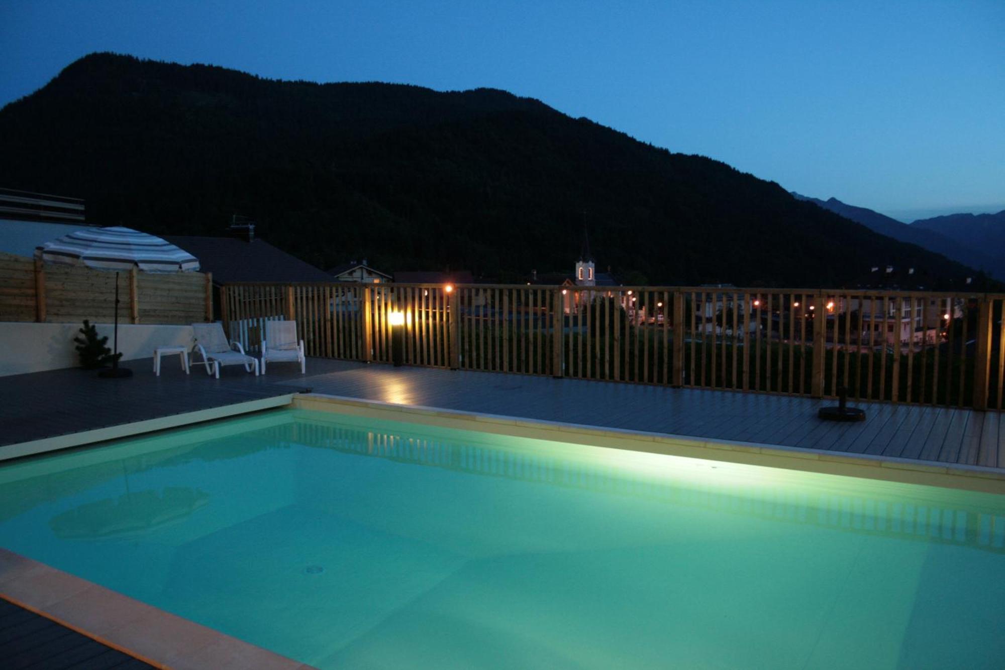 Logis Hotel & Spa Beau-Site Saint-Jean-de-Sixt Zewnętrze zdjęcie