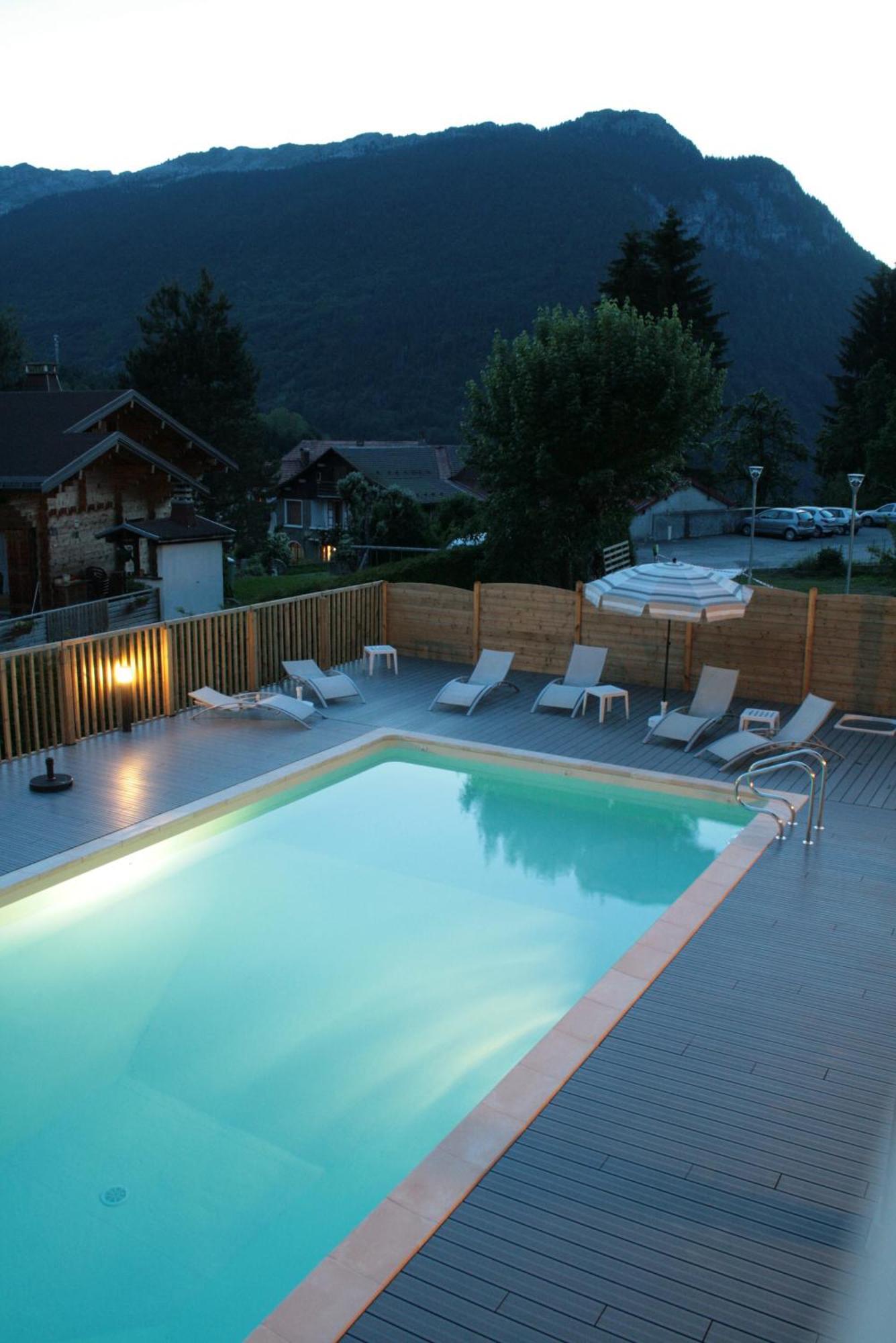 Logis Hotel & Spa Beau-Site Saint-Jean-de-Sixt Zewnętrze zdjęcie