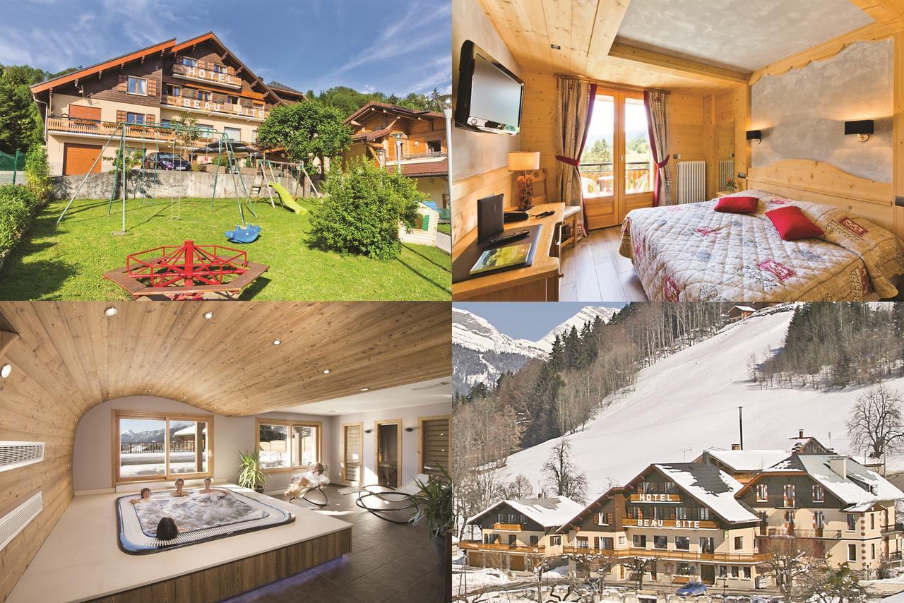 Logis Hotel & Spa Beau-Site Saint-Jean-de-Sixt Zewnętrze zdjęcie