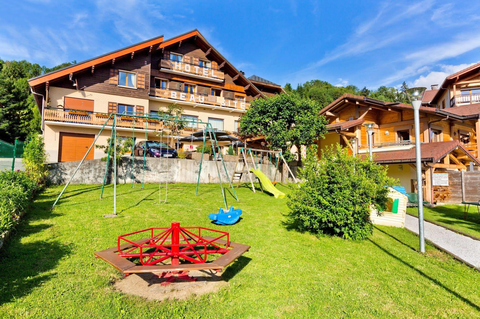 Logis Hotel & Spa Beau-Site Saint-Jean-de-Sixt Zewnętrze zdjęcie