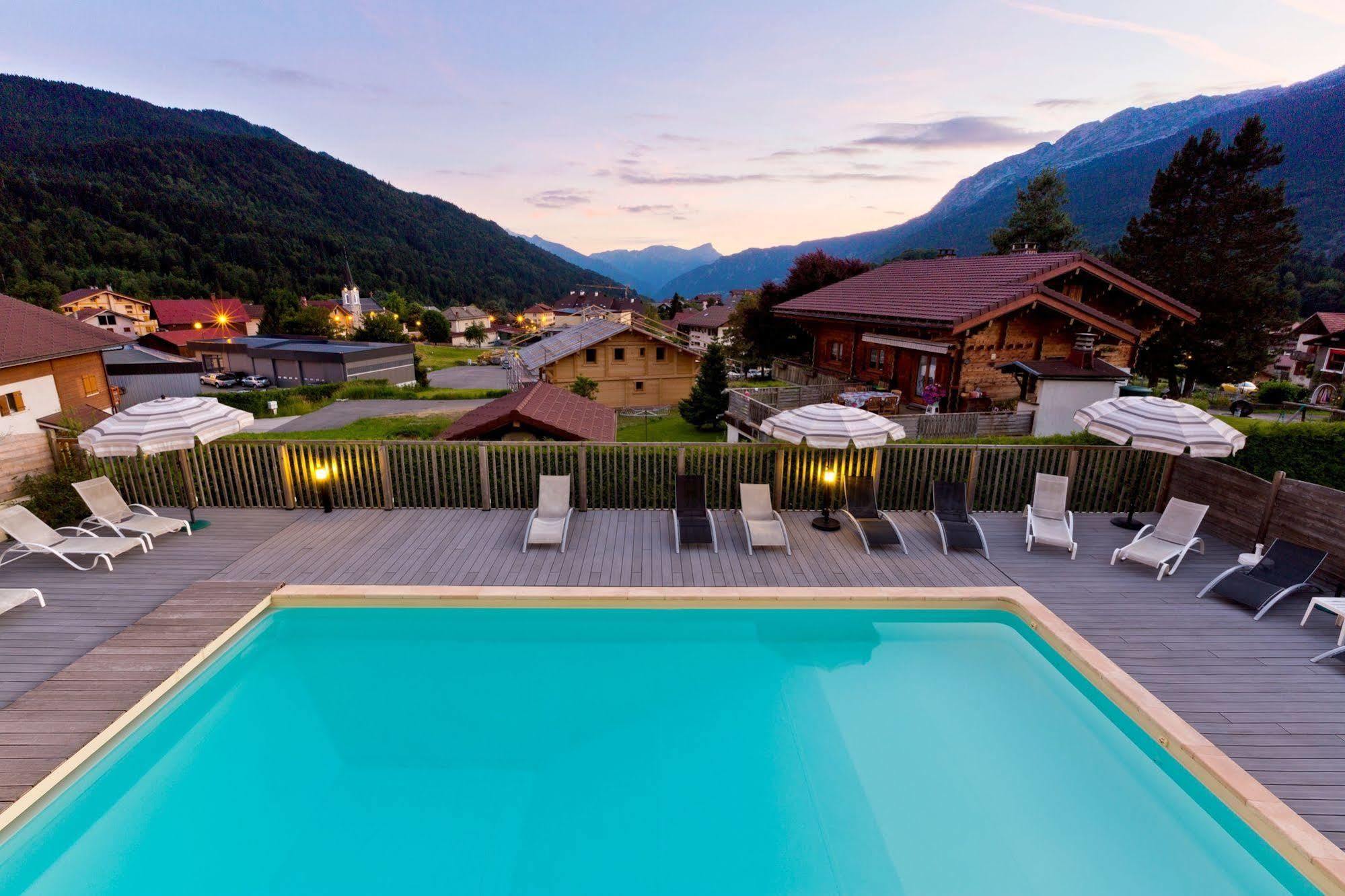 Logis Hotel & Spa Beau-Site Saint-Jean-de-Sixt Zewnętrze zdjęcie