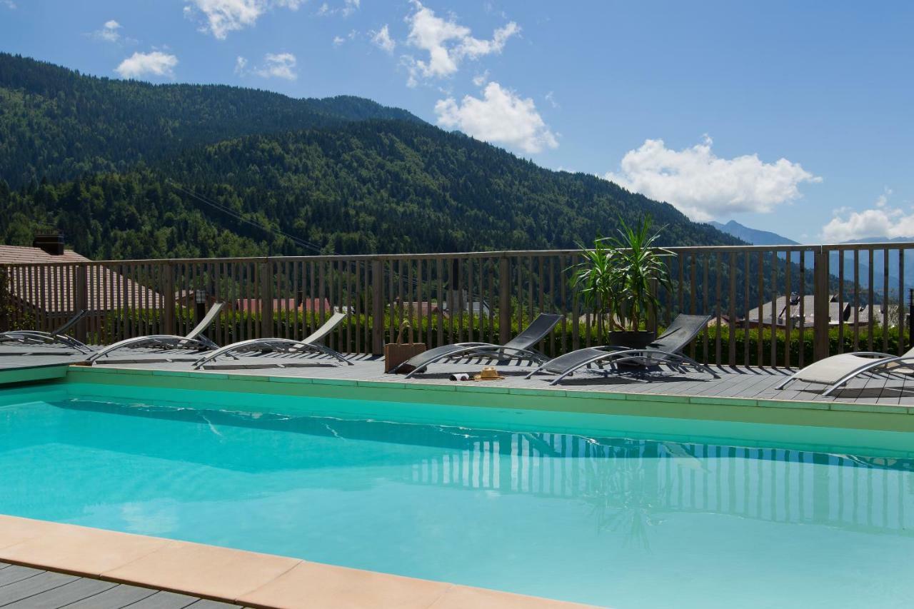 Logis Hotel & Spa Beau-Site Saint-Jean-de-Sixt Zewnętrze zdjęcie